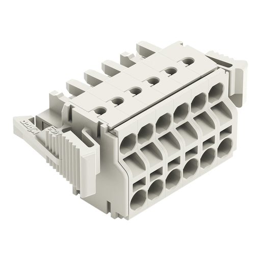 WAGO - Kabelsteckverbinder für Leiterplattensteckverbinder 2-Leiter-Federleiste 721-2106/037-000 CAGECLAMP,2,5mm²,lgr − 50 Stück