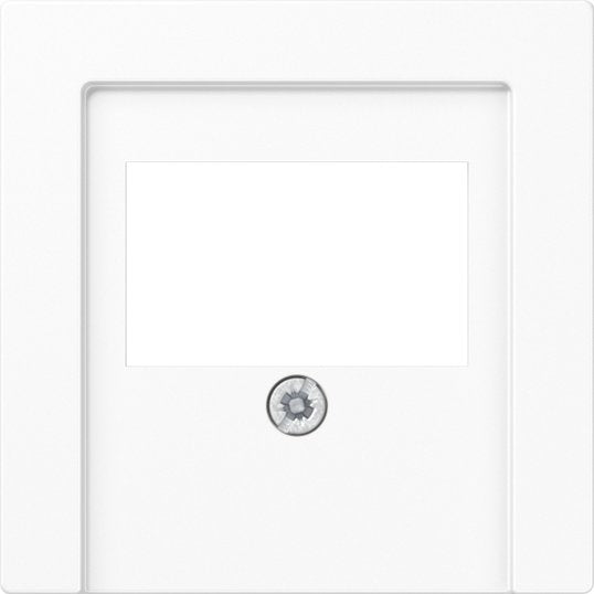 Jung - Einsatz/Abdeckung für Kommunikationstechnik Abdeckung aws A 569 PLT WW für TAE-Dose