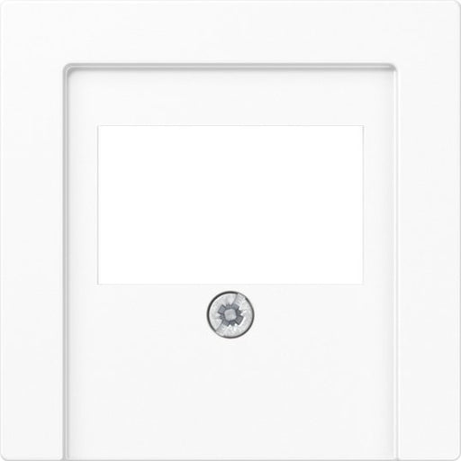 Jung - Einsatz/Abdeckung für Kommunikationstechnik Abdeckung aws A 569 PLT WW für TAE-Dose
