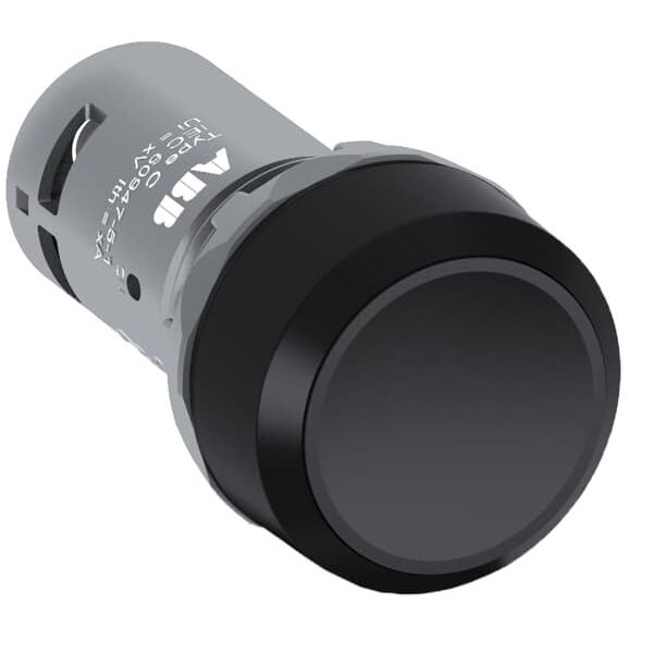 ABB Stotz S&J - Drucktaster, Komplettgerät Drucktaster CP2-10B-02 schwarz, 2 Öffner