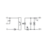 WAGO - Optokoppler Optokoppler-Klemme 859-794 24/24VDC 100mA − 10 Stück