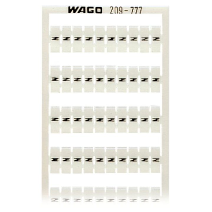 WAGO - Klemmenmarkierung WSB-Bez. S: N (100X) 209-777 − 5 Stück
