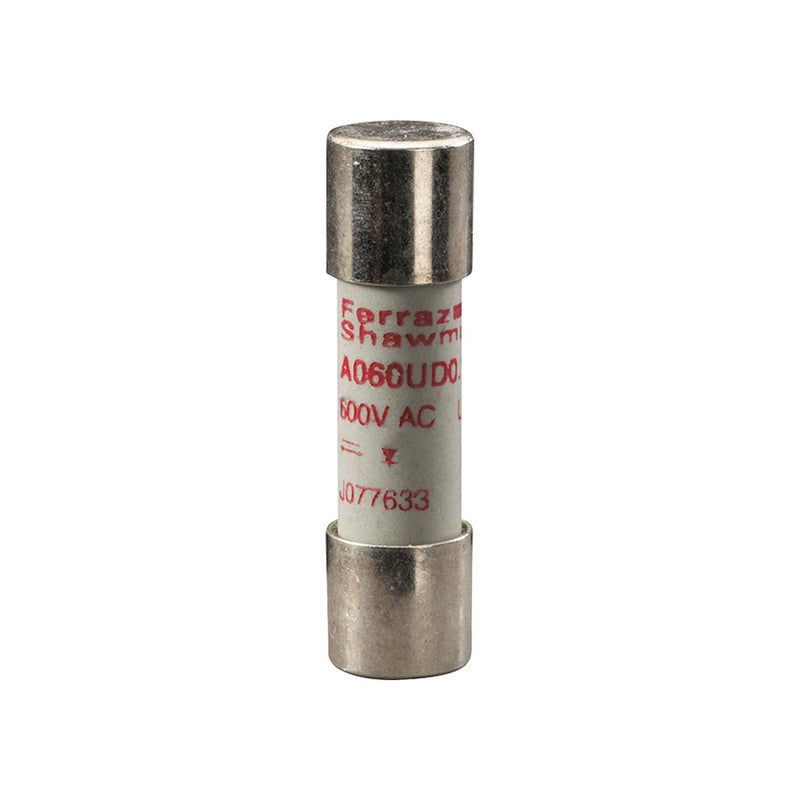 Mersen - Zylindrische Sicherung Sicherungseinsatz zylindr. A060UD0.125T13 aR 10x38 0,123A − 10 Stück