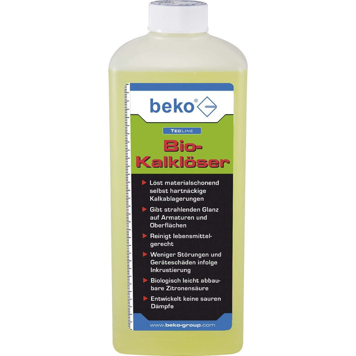 Beko - Lösungsmittel TecLine Bio-Kalklöser 299301000 1l − 1 Packung
