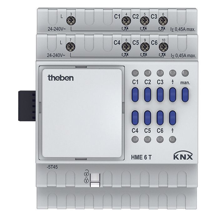 Theben - Bussystem-Heizungsaktor Heizungsaktor HME 6 T KNX MIX2,Erweiter.Modul