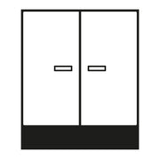 Jung - Abdeckung/Bedienelement für Installationsschalterprogramme Wippe aws A 595 KO5 WW für Serien-Wipp-Sch