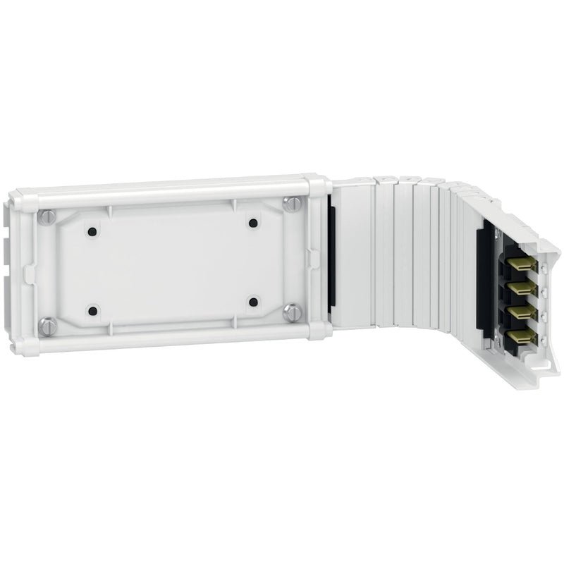 Schneider Electric - Richtungsänderung für Schienenverteiler Hochkant-Winkelstück KNT100DL4 100A
