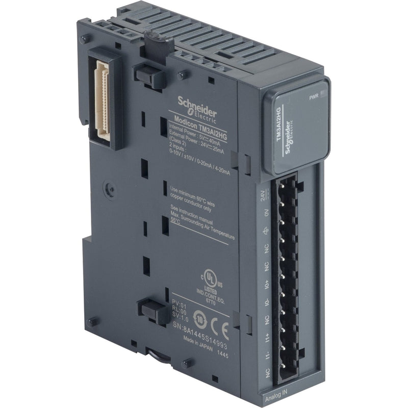 Schneider Electric - SPS-Analoges Ein-/Ausgangs-Modul E/A-Erweiterung TM3 TM3AI2HG EA-Modul 2 analog E