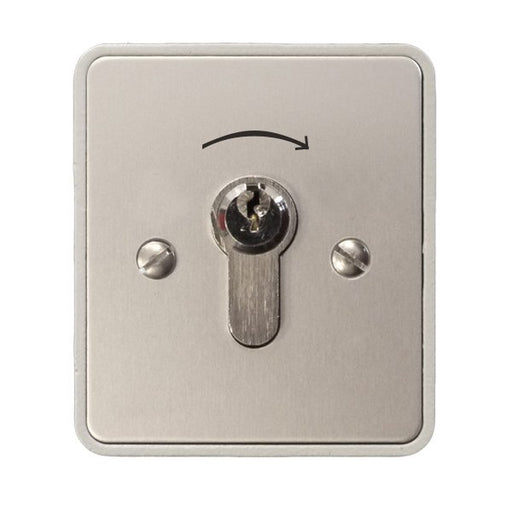Kaiser Nienhaus - Jalousieschalter/-taster 1-seitiger Schalter AP 322610 Schlüssel abziehbar