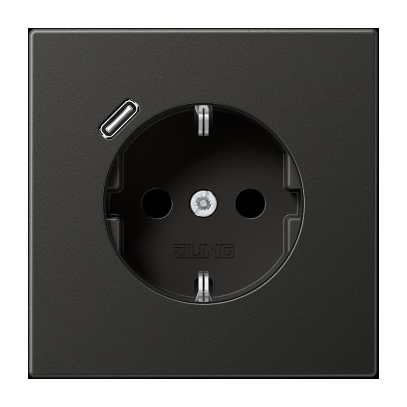 Jung - Steckdose SCHUKO Steckdose 16 A 250V AL 1520-18 C AN m. Berührungsschutz