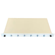 Paschke - Patchpanel LWL Spleissbox ausziehbar 19" 442304-06SA 6x LCd OS2 BLAU