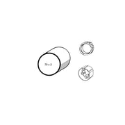 Somfy - Zubehör/Ersatzteile für Tor-/Rollladenantriebe Adapter 9701129 LS/LT 60 70x1,5/2,0