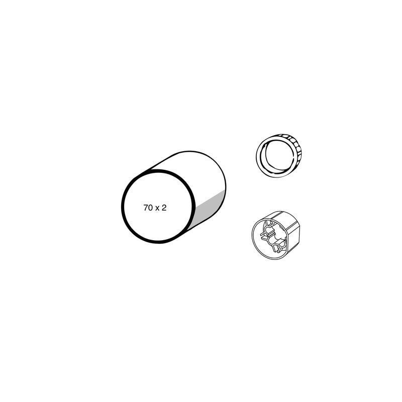 Somfy - Zubehör/Ersatzteile für Tor-/Rollladenantriebe Adapter 9701129 LS/LT 60 70x1,5/2,0