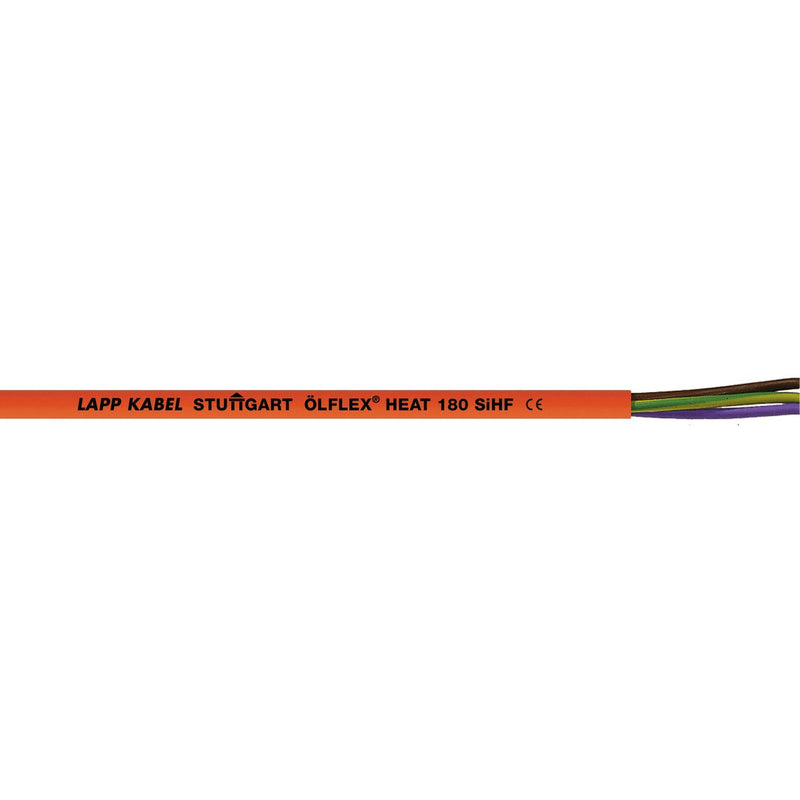 Lapp Kabel&Leitung - Energiekabel < 1 kV, für ortsveränderlichen Einsatz ÖLFLEX HEAT 180 SiHF 0046001/1000 2X0,75 − 1000 Meter