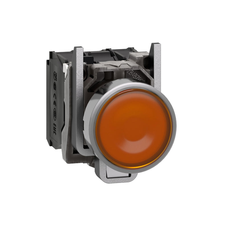 Schneider Electric - Drucktaster, Komplettgerät Leuchtdrucktaster ge-or XB4BW35M5 LED-Modul,230V,1S,1Ö
