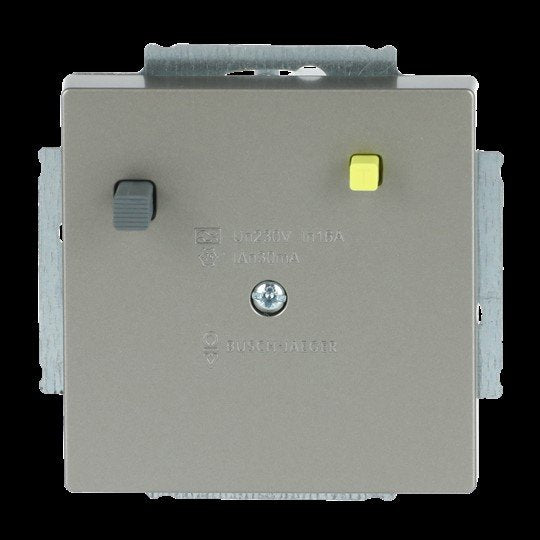 Busch-Jaeger - Steckdose FI UP-Einsatz 3151 UC-866 edelstahl