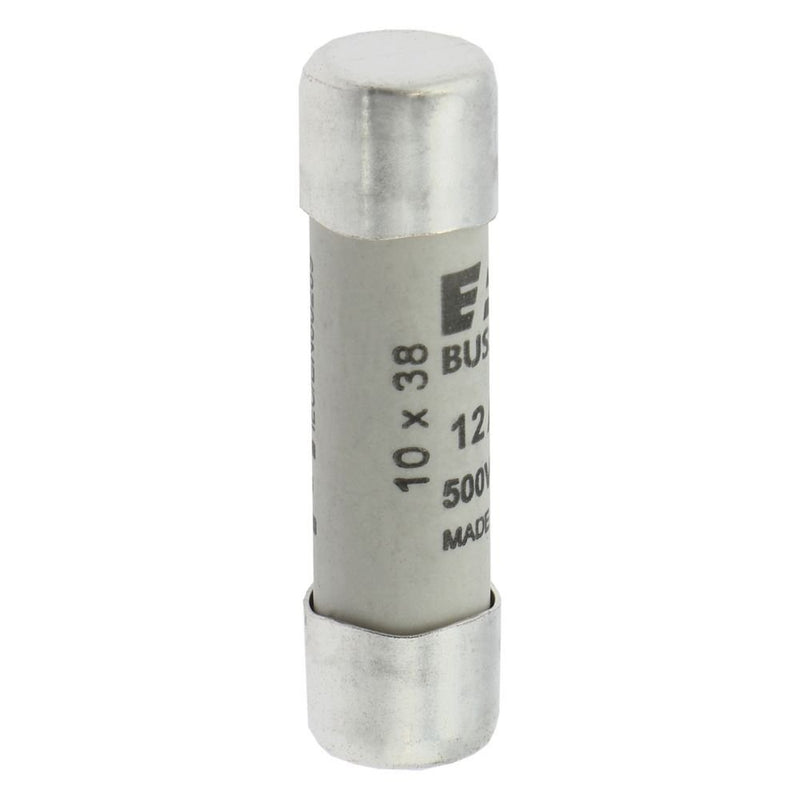 Eaton - Zylindrische Sicherung Sicherungseinsatz Nieders. C10G12 12A AC 500V 120kA − 10 Stück