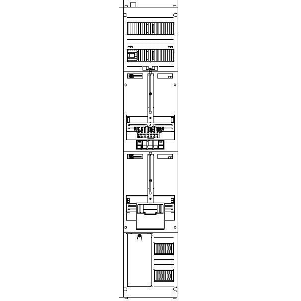 ABN - Zählerfeld Zählerplatz Z19910Z 3Pkt 1Z 1T NH00