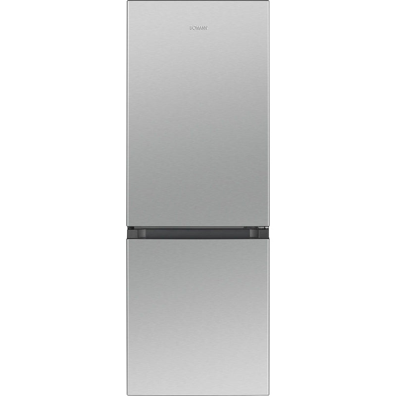 Bomann DA - Kühl-/Gefrierkombination Kühl/Gefrierkombi KG 322.1 inox-look 143cm,165L