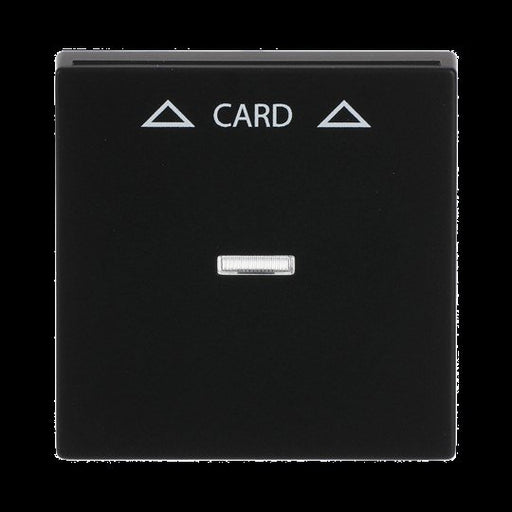 Busch-Jaeger - Abdeckung/Bedienelement für Installationsschalterprogramme Zentralscheibe sw mt 1792-885 für Cardschalter