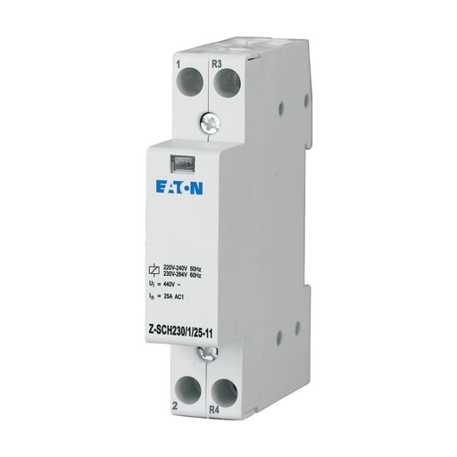 Eaton - Installationsschütz für Reiheneinbau Installationsschütz Z-SCH230/1/25-11 230VAC, 1S+1Ö, 25A