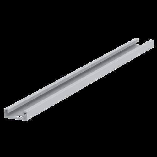 Unex - Stiel/Profilschiene Schiene 6035 lichtgrau − 48 Meter