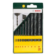 Bosch - Bohrer-Set Metallbohrer-Set HSS-R, 2607019442 10-teilig, 1 - 10 mm