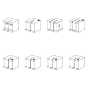 Telegärtner - Kabelverschraubung Dichteinsatz 100001316 für M25, 2x d 3 mm