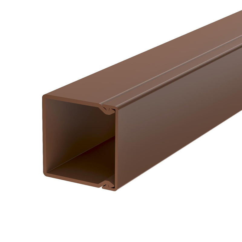 OBO Bettermann - Leitungsführungskanal Wand+Deckenkanal WDK40040BR 40x40mm − 2 Meter