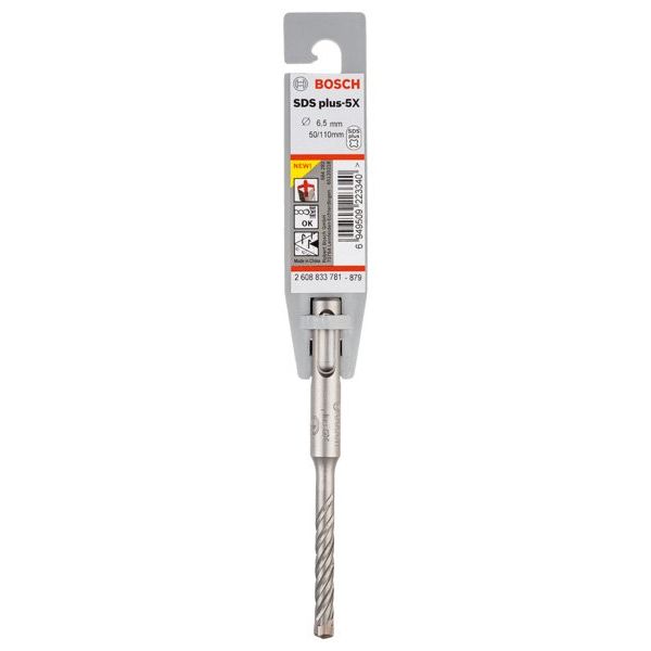 Bosch - Bohrer PRO SDS plus-5X 2608833781 Hammerbohrer 6,5 x