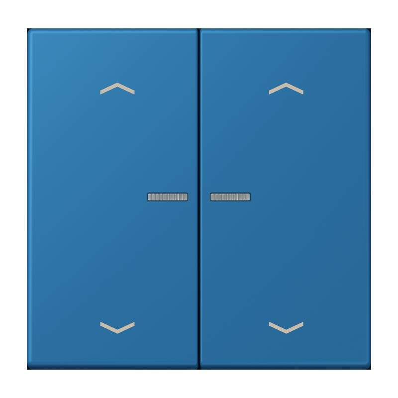 Jung - Bedienelement intelligent Taster mit Pfeilsymbolen BT LC 17102 P 211 bleu ceruleen 31