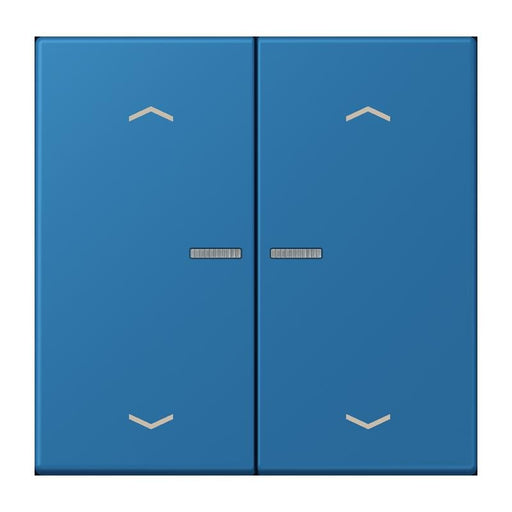 Jung - Bedienelement intelligent Taster mit Pfeilsymbolen BT LC 17102 P 211 bleu ceruleen 31
