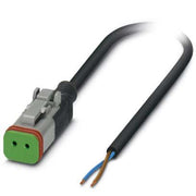 Phoenix Contact - Konfektioniertes Sensor-Aktor-Kabel Sensor-/Aktor-Kabel SAC-2P-15,0-PUR/DTFS − 100 Stück