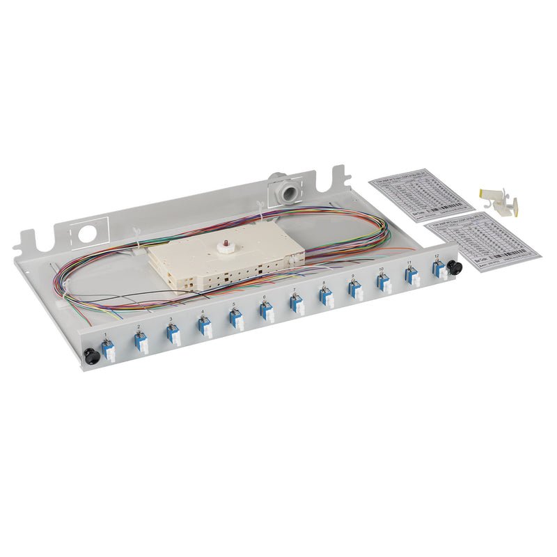 EFB-Elektronik - Patchpanel LWL Spleißbox LC 9/125µ BA71921L24