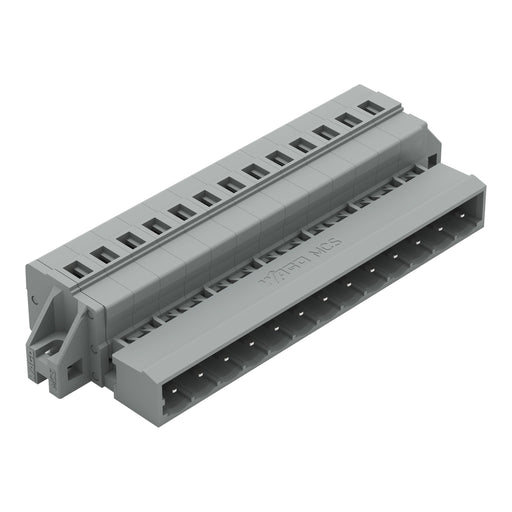 WAGO - Kabelsteckverbinder für Leiterplattensteckverbinder 1-Leiter-Stiftleiste 231-613/019-000 CAGECLAMP,2,5mm²,gr − 25 Stück