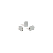 HellermannTyton - Steckklemme HECL-1/1-PA-GY-100ST − 100 Stück