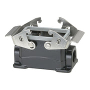 Walther Werke - Gehäuse für Rechtecksteckverbinder Sockelgehäuse P741110MS BHT10 53mm hoch,sw