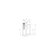 Jacob - Erweiterungs-/Reduzierring PA-Erweiterung M20M25PA/SW M20/M25 X1 − 100 Stück