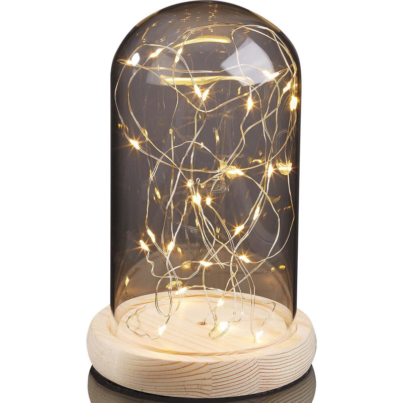Hellum - Festbeleuchtung LED-Glasglocke 523713 − 6 Stück