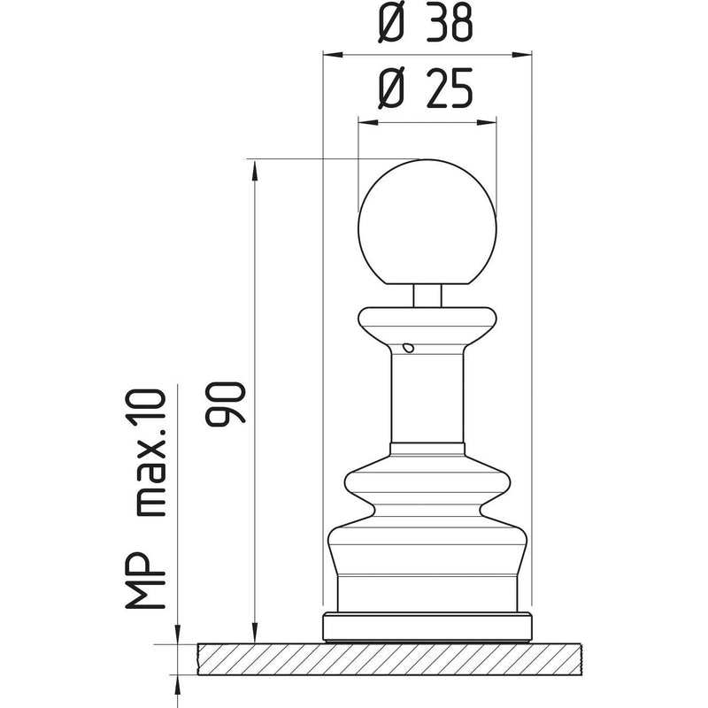 Schmersal - Installationsschalter KREUZSCHALTER WKSC521