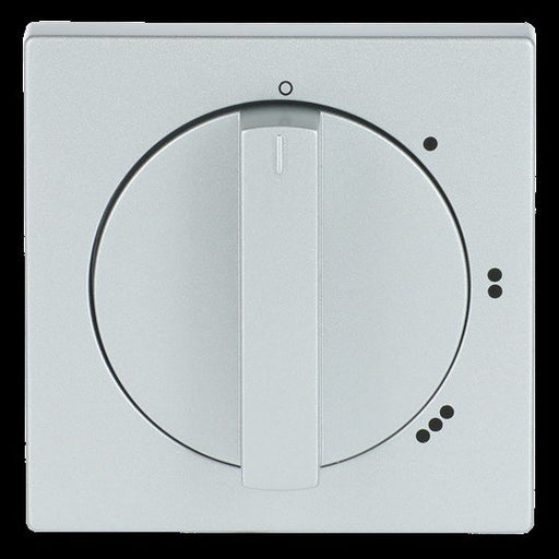 Busch-Jaeger - Abdeckung/Bedienelement für Installationsschalterprogramme Zentralscheibe alusi 2542 DR/01-83 f.3Stufen-Drehschalt
