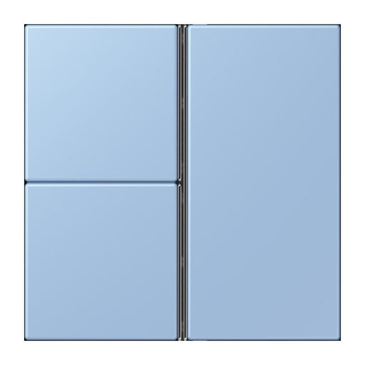 Jung - Abdeckung/Bedienelement für Installationsschalterprogramme Tastensatz 3fach LC 403 TSA 207 outremer moyen