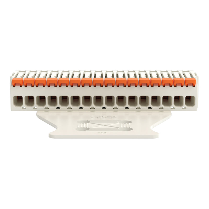 WAGO - Kabelsteckverbinder für Leiterplattensteckverbinder 1-Leiter-Federleiste 27341116327000300000 PushinCAGECLAMP,lgr − 25 Stück