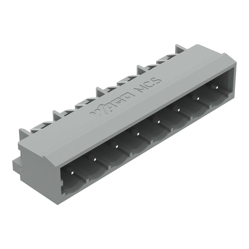 WAGO - Leiterplattensteckverbinder THT-Stiftleiste Lötstift 231-438/001-000 1,0x1,0,abgew.,gr − 100 Stück