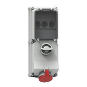 Bals Elektrotech - CEE-Steckdose abschaltbar, abgesichert (IEC 60309) Wandsteckdose abschaltbar 17531 verriegelt abgesich