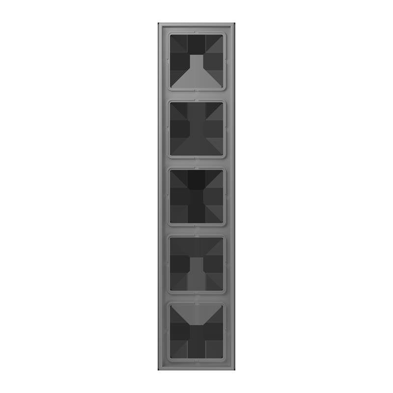 Jung - Abdeckrahmen Rahmen 5-fach LC 985 203 gris 31