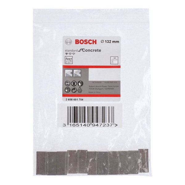 Bosch - Bohrkrone Segmente für PRO 2608601754 Diamantnassbohrkrone