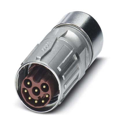 Phoenix Contact - Rundsteckverbinder, feldkonfektionierbar (Industriesteckverbinder) Kabelsteckverbinder ST-17P1N8A8K04S