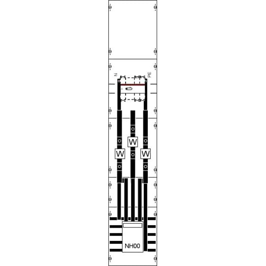 Striebel&John - Zählerfeld Wandlerfeld komplett KA4034 BH5, SS