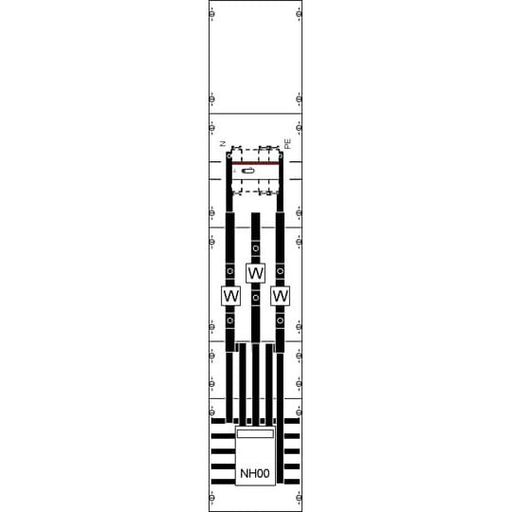 Striebel&John - Zählerfeld Wandlerfeld komplett KA4034 BH5, SS